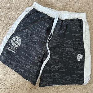Darc Sport Wolves Bodybuilding Club 2015 Mesh Wolf Shorts Mens Medium M 326/1000